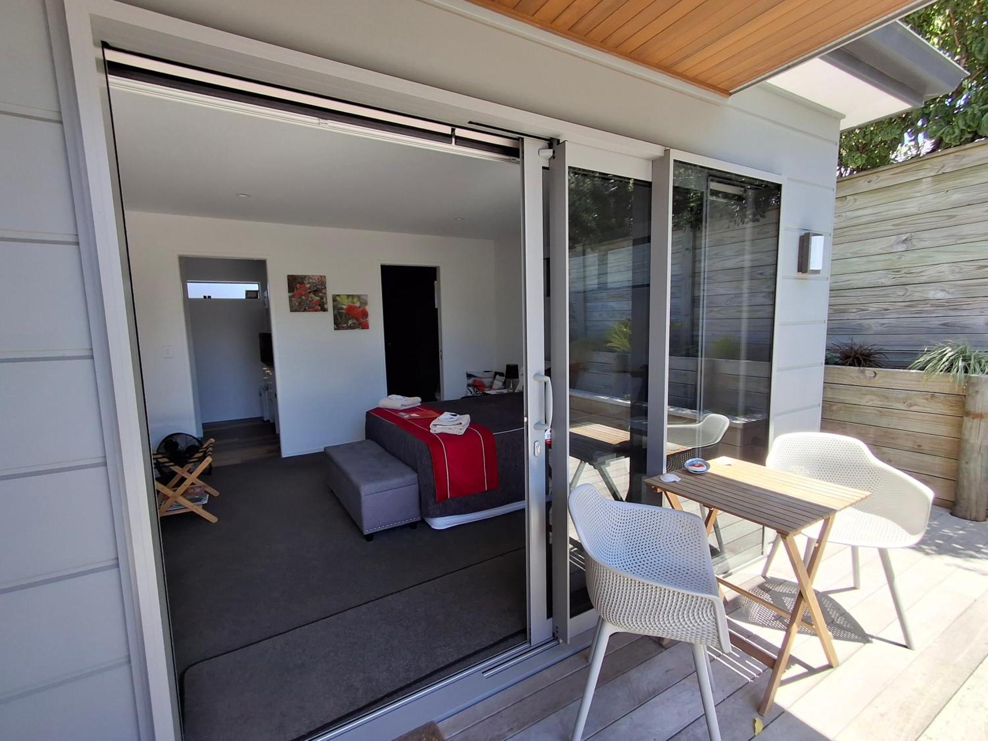 Papamoa Beach, Pohutukawa Deluxe Studio, On Hugoway Buitenkant foto